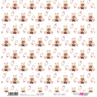 Papers For You Baby Girl World Vellum Paper Pack (6pcs) (PFY-3490) ( PFY-3490)